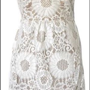 Trina Turk Dresses - Trina Turk Alcott Ivory Lace Spaghetti Strap Trina Turk Dresses - Trina Turk Alcott Ivory Lace Spaghetti Strap
